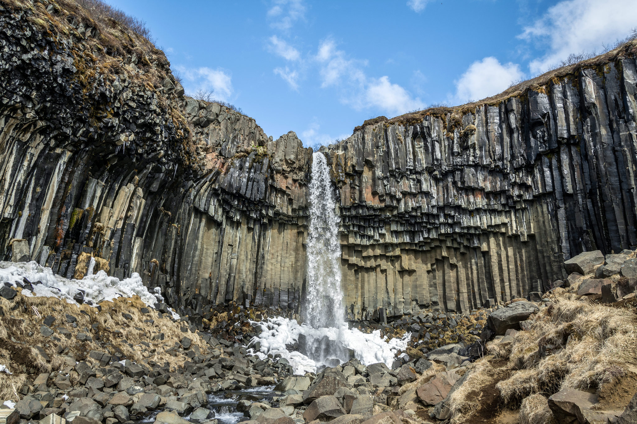 Svartifoss Waterfall, Skaftafell